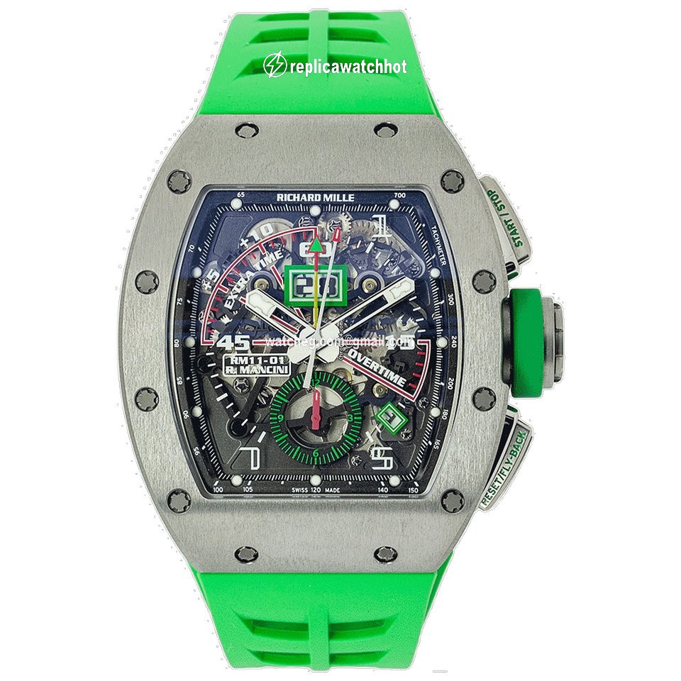Richard Mille RM 011 Mens watch Unisex Automatic Titanium RM 011-01