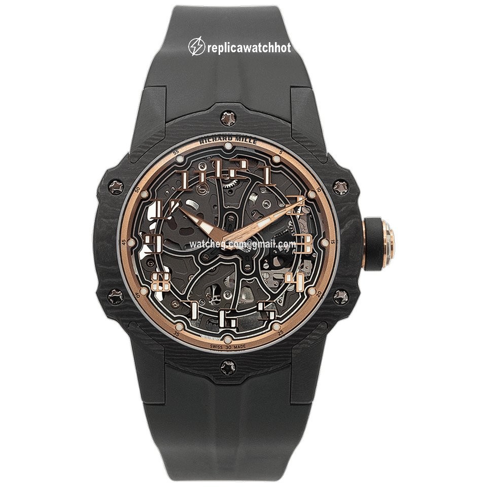 Richard Mille Mens watch Unisex Automatic Carbon RM33-02 RG CA