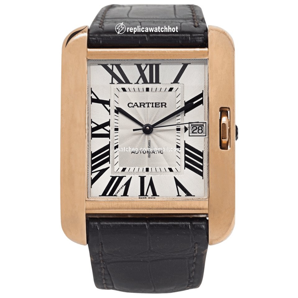 Cartier Tank Anglaise Mens watch Unisex Rose gold 3504