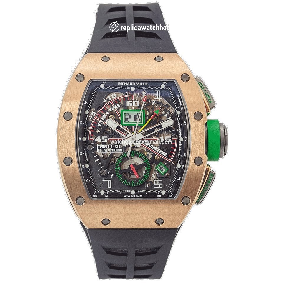 Richard Mille RM 011 Mens watch Unisex Automatic Rose gold RM 11-01