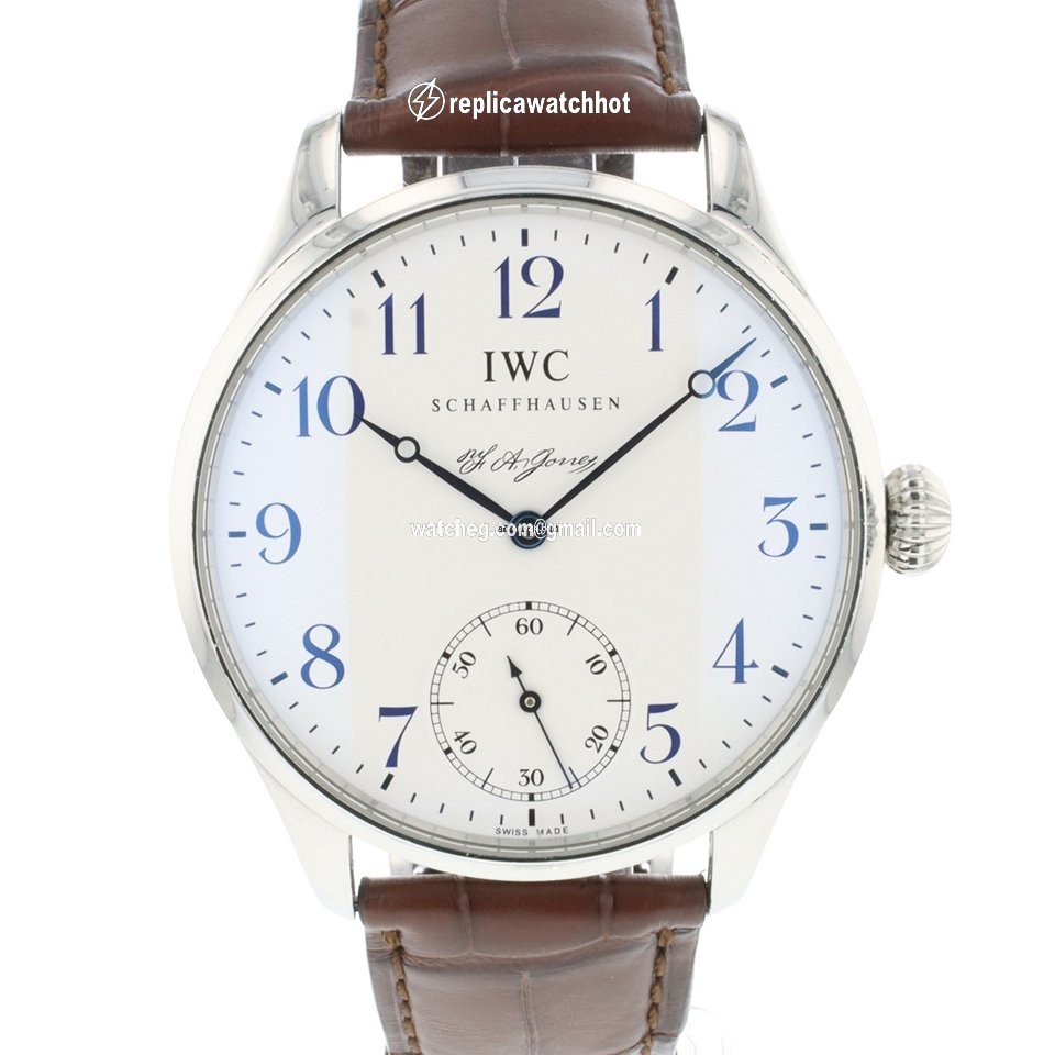 IWC Portuguese Hand-Wound Mens watch Unisex Manual winding Steel IW544203
