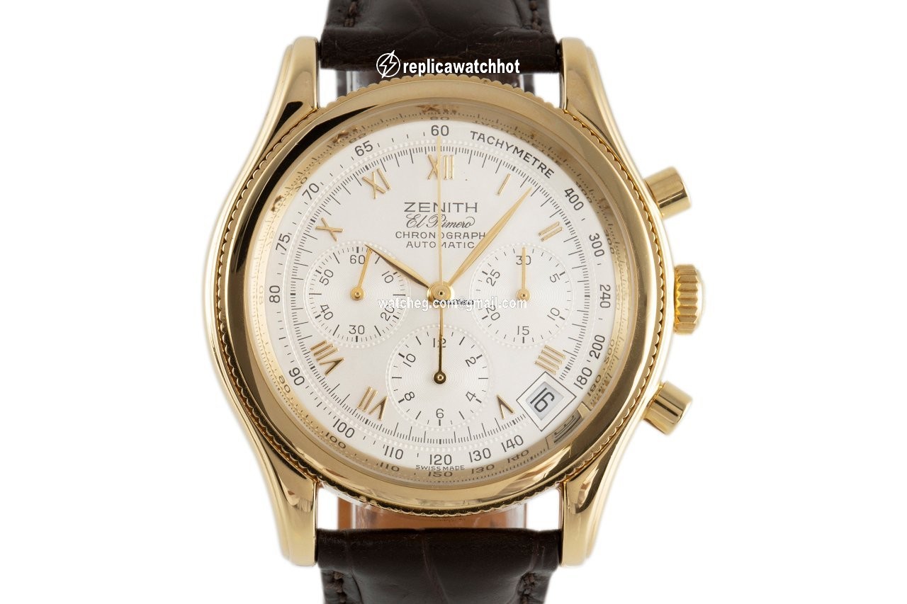 Zenith El Primero Chronograph Mens watch Unisex Automatic Yellow gold 06-0210-400