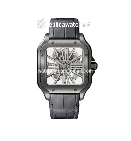 Cartier Santos Mens watch Unisex Steel WHSA0009
