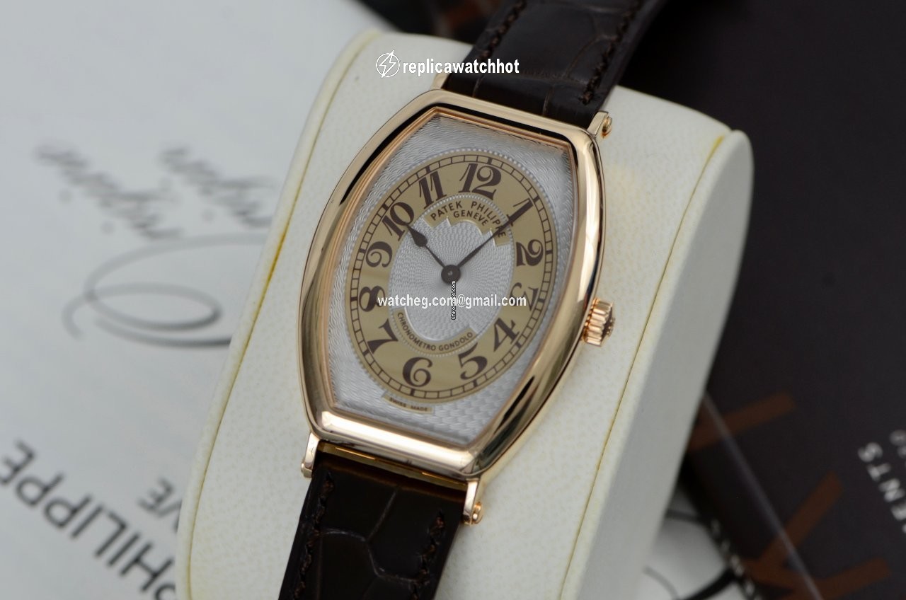 Patek Philippe Gondolo Mens watch Unisex Manual winding Rose gold 5098R-001
