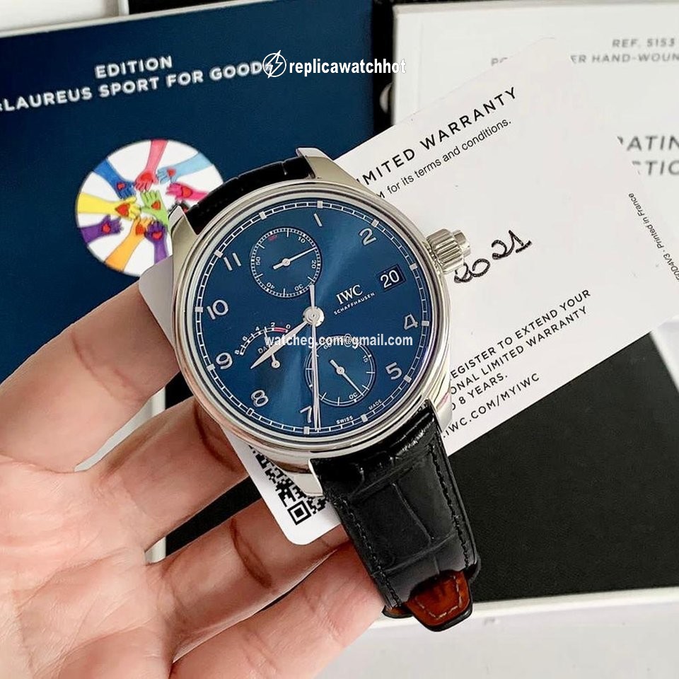 IWC Mens watch Unisex Manual winding Steel IW515301