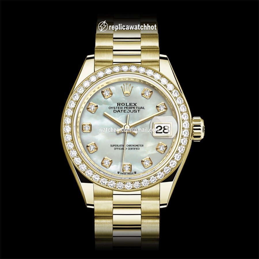 Rolex Datejust 31 Mens watch Unisex Yellow gold Automatic 278288RBR