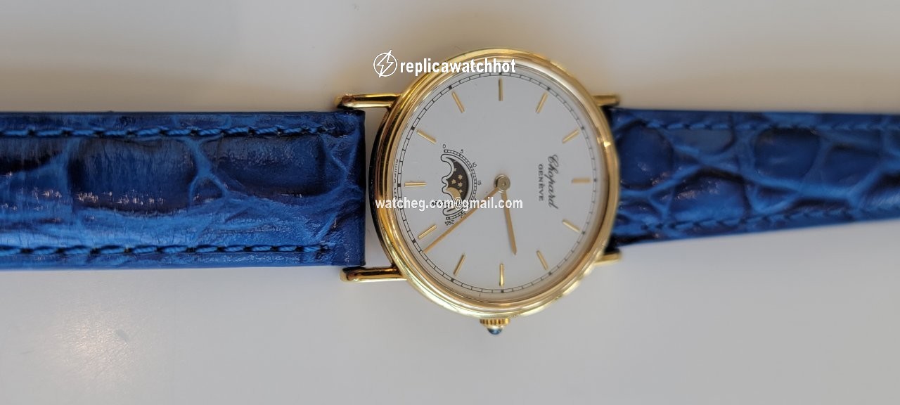 Chopard Mens watch Unisex Manual winding Yellow gold 18kt Chopard luna de oro