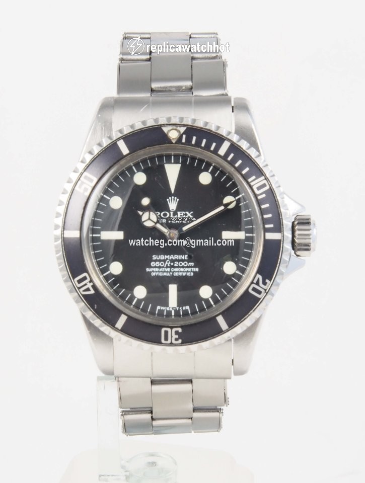 Rolex Submariner (No Date) Mens watch Unisex Steel Automatic 5512