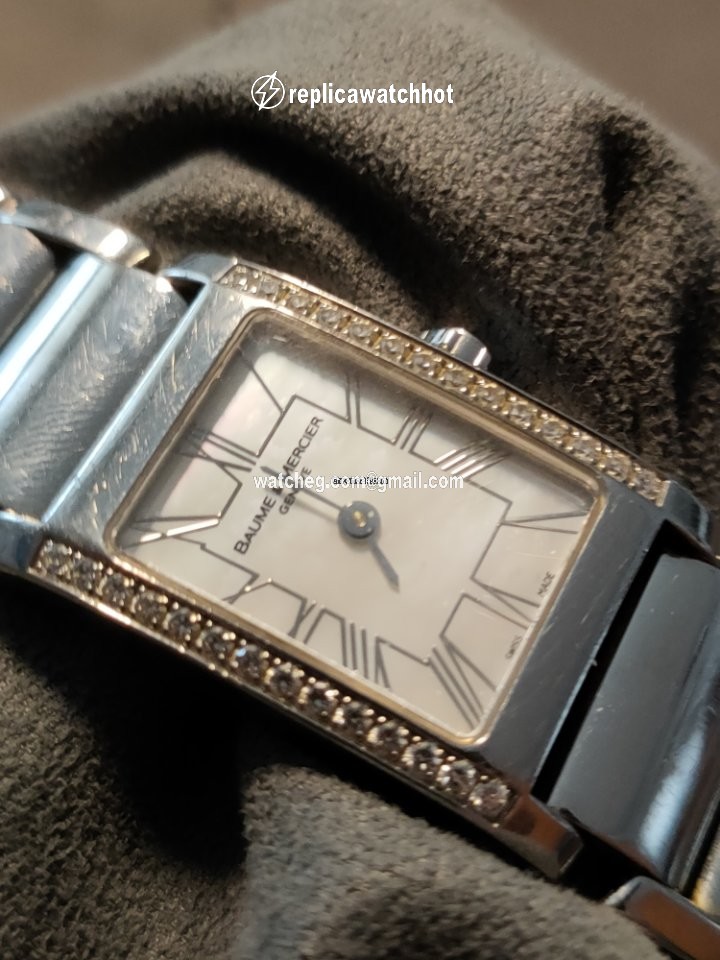 Baume & Mercier Hampton Womens watch Quartz Steel 65406