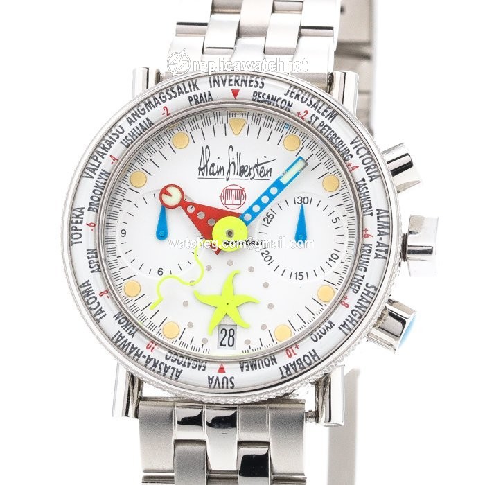 Alain Silberstein Mens watch Unisex Automatic Steel MA22
