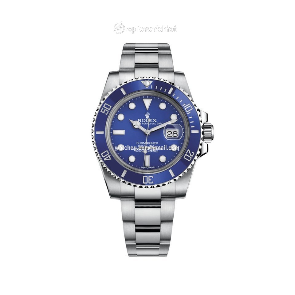 Rolex Submariner Date Mens watch Unisex White gold Automatic 116619LB