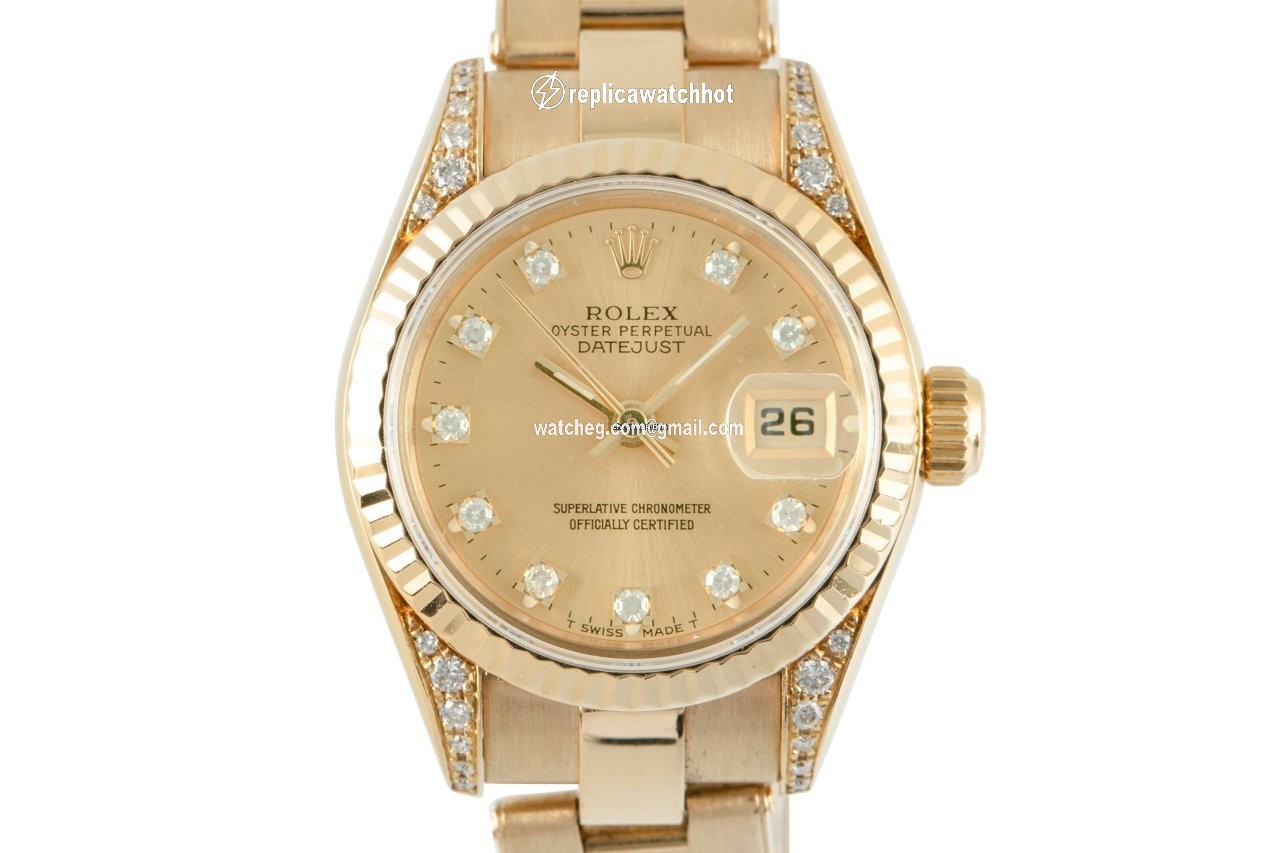 Rolex Lady-Datejust Womens watch Yellow gold Automatic 69238