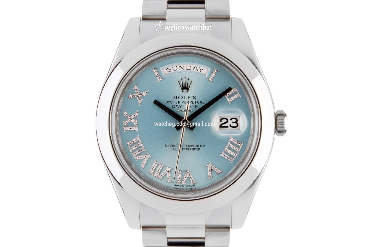 Rolex Day-Date II Mens watch Unisex Platinum Automatic 218206