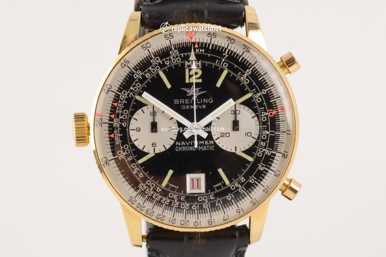 Breitling Chrono-Matic Mens watch Unisex Automatic Yellow gold 8806