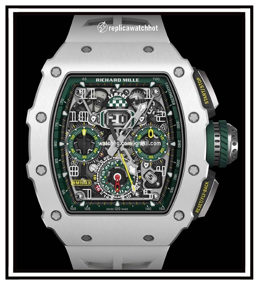 Richard Mille Mens watch Unisex Automatic Ceramic Richard Mille 11-03 LeMans Edition