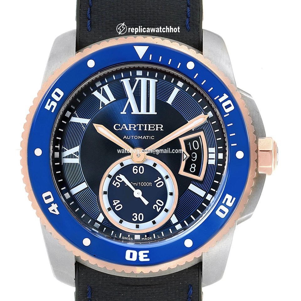 Cartier Calibre de Cartier Diver Mens watch Unisex Automatic Steel W2CA0009