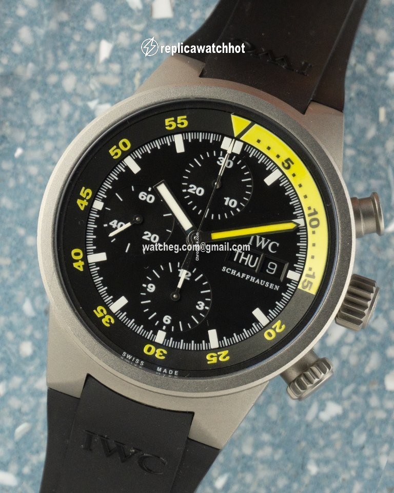 IWC Aquatimer Chronograph Mens watch Unisex Automatic Titanium IW371918