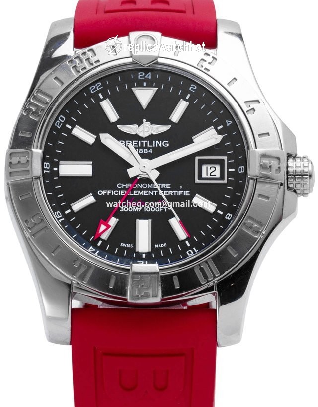 Breitling Avenger II GMT Mens watch Unisex Automatic Steel A3239011.BC35