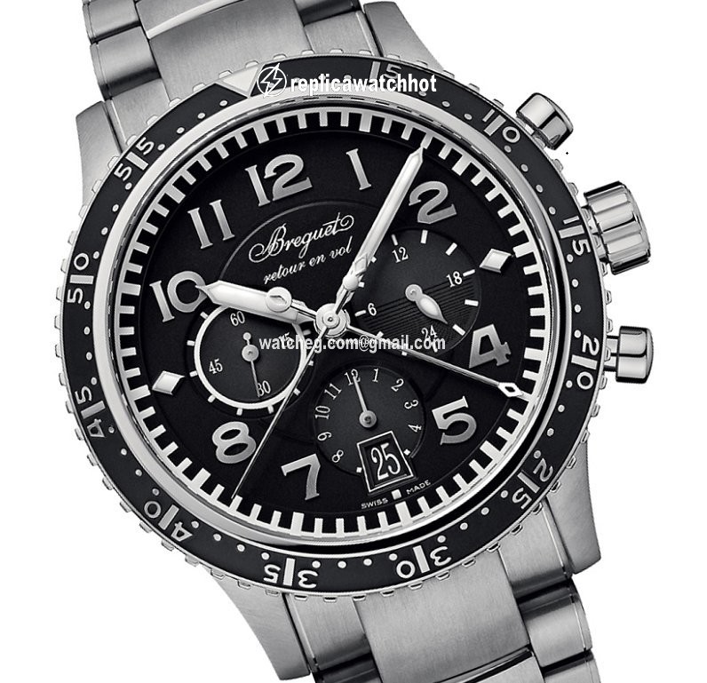 Breguet Type XX - XXI - XXII Mens watch Unisex Automatic Titanium 3810ti h2 tz9