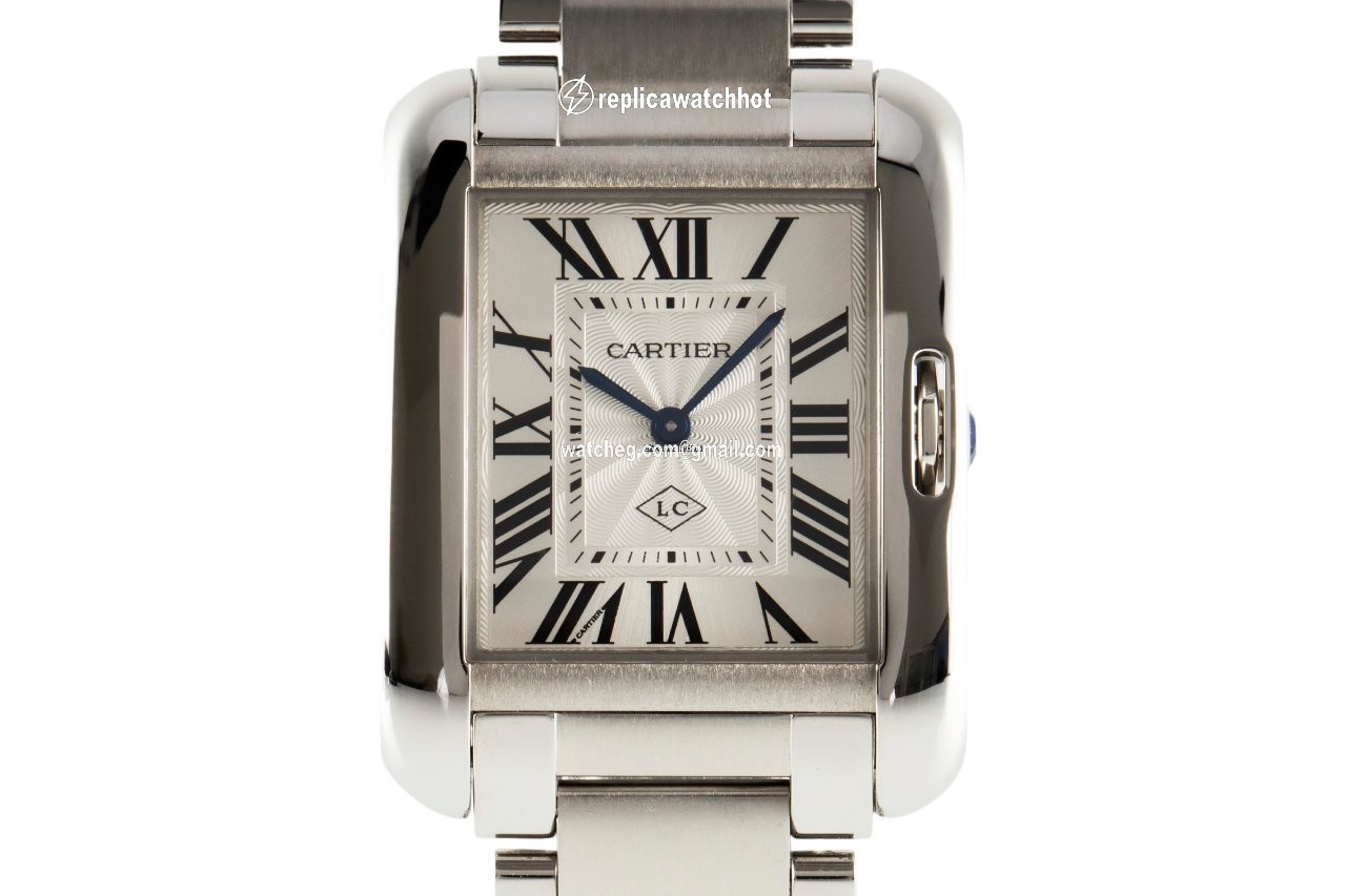 Cartier Tank Anglaise Womens watch Quartz Steel W5310044