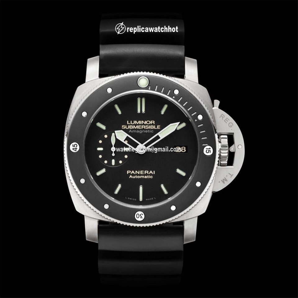 Panerai Luminor Submersible 1950 3 Days Automatic Mens watch Unisex Automatic Steel PAM00389