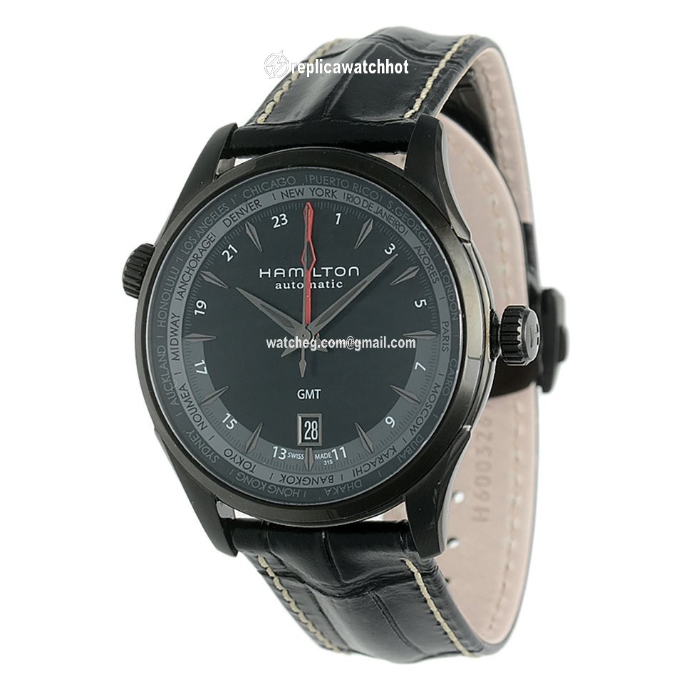 Hamilton Jazzmaster GMT Auto Mens watch Unisex Automatic Steel H32685731