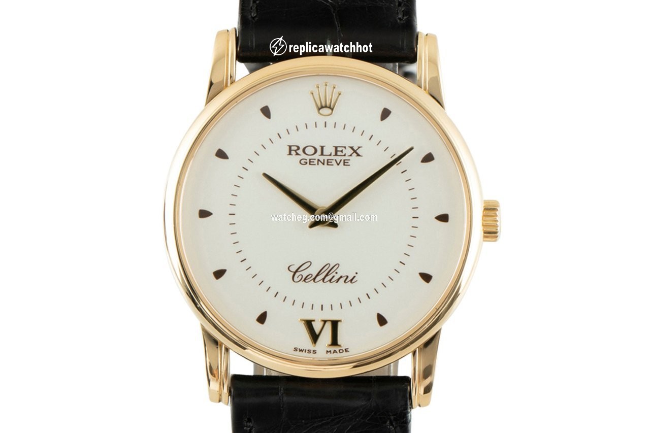 Rolex Cellini Mens watch Unisex Yellow gold Manual winding 5116