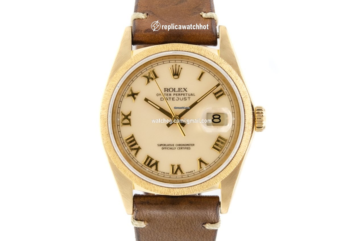 Rolex Datejust 36 Yellow gold Automatic 16078