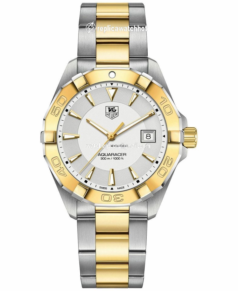 TAG Heuer Aquaracer Quartz Gold Steel WAY1120.BB0930