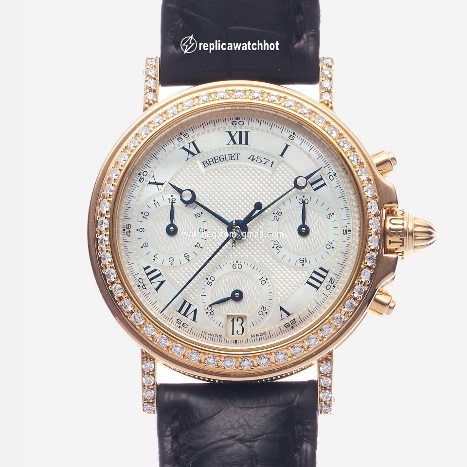 Breguet Marine Womens watch Automatic Yellow gold 4461BA 52 179DD