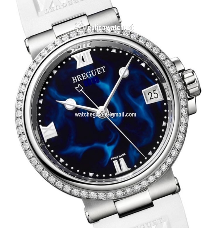 Breguet Marine Womens watch Automatic Steel 9518ST E2 584 D000