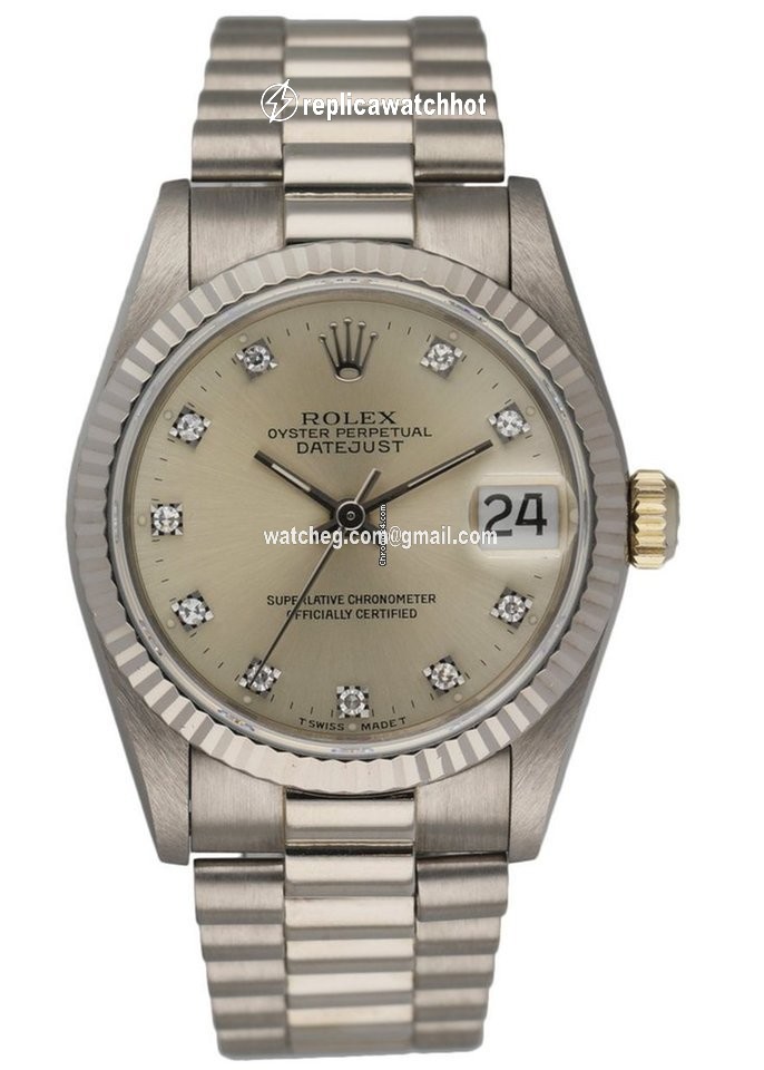 Rolex Datejust 31 Womens watch White gold Automatic 68279