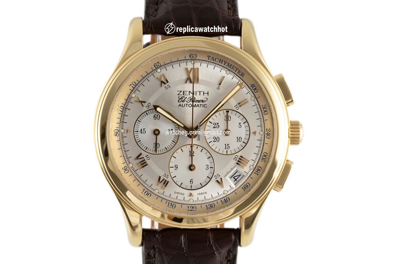 Zenith El Primero Chronograph Mens watch Unisex Automatic Yellow gold 30.0500.400