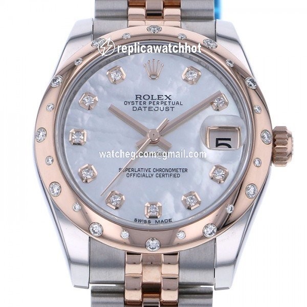 Rolex Datejust 31 Gold Steel Automatic 178341NG