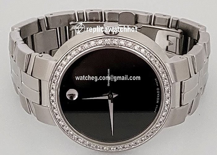 Movado Museum Mens watch Unisex Quartz Steel 84 E7 1851