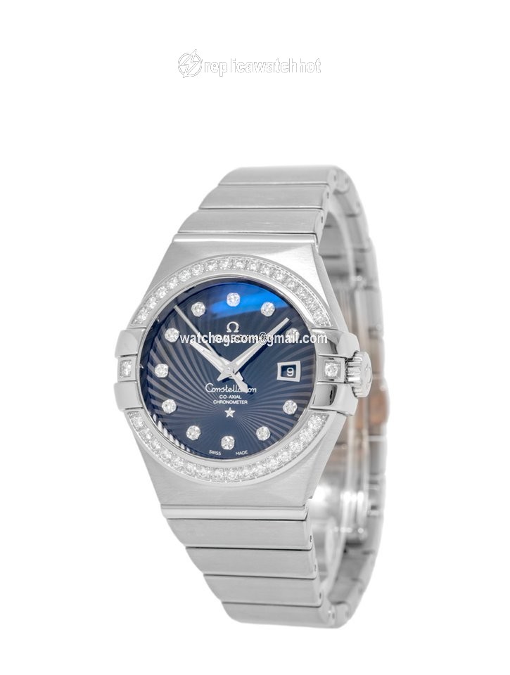 Omega Constellation Ladies Womens watch Automatic White gold 123.55.31.20.51.001