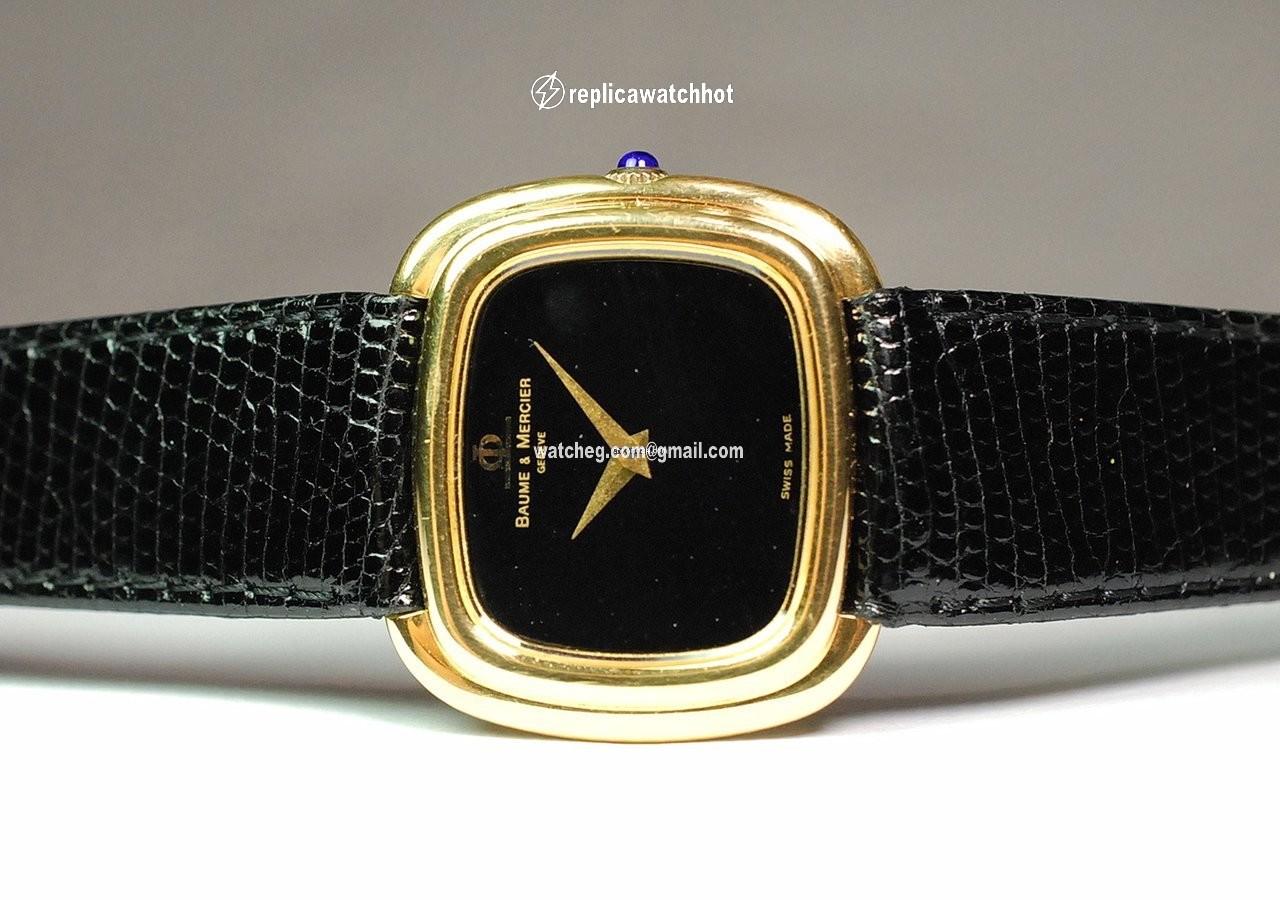 Baume & Mercier Mens watch Unisex Manual winding Yellow gold 37091