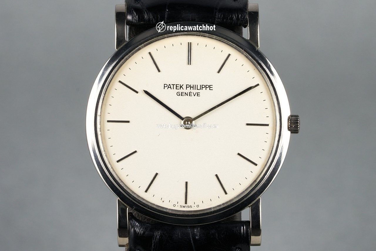 Patek Philippe Calatrava Mens watch Unisex Manual winding White gold 3520G