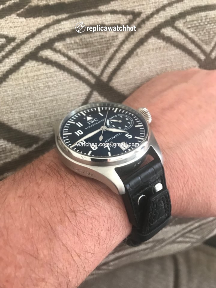 IWC Big Pilot Mens watch Unisex Automatic Platinum IW5002