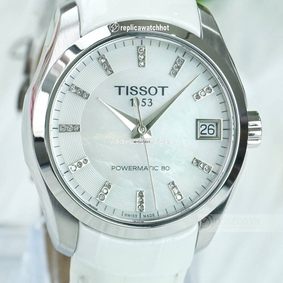 Tissot Couturier Womens watch Automatic Steel T035.207.16.116.00