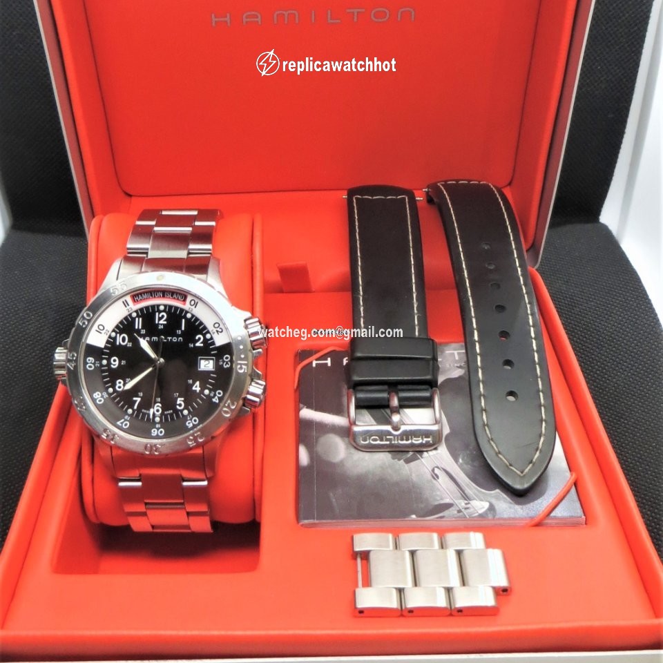 Hamilton Khaki Navy Sub Mens watch Unisex Quartz Steel H74511333