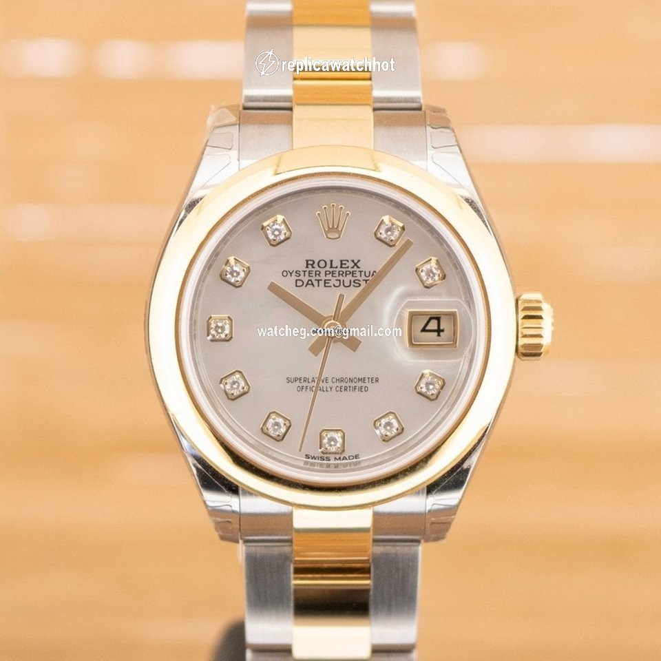 Rolex Lady-Datejust Womens watch Gold Steel Automatic 279163