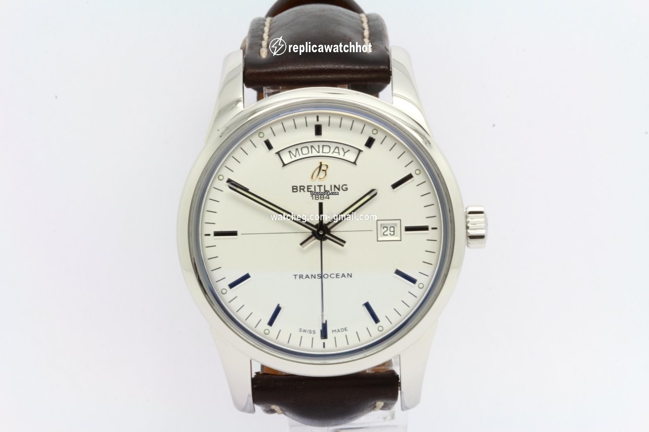 Breitling Transocean Day & Date Mens watch Unisex Automatic Steel A4531012 G751