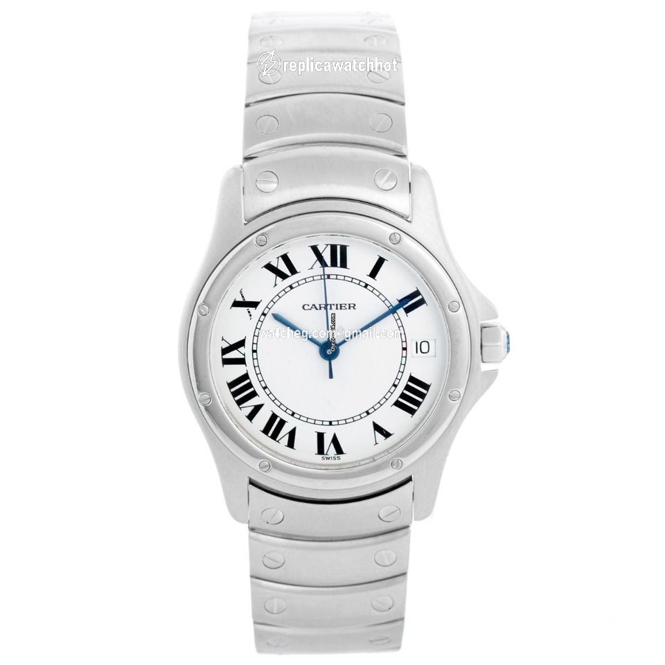 Cartier Cougar Mens watch Unisex Steel 987904 1920