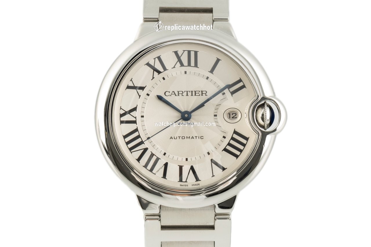 Cartier Ballon Bleu 42mm Mens watch Unisex Automatic Steel 3001