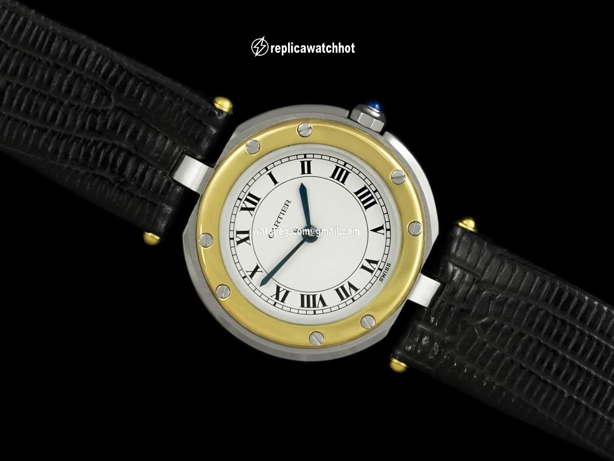 Cartier Womens watch Quartz Gold Steel 8307
