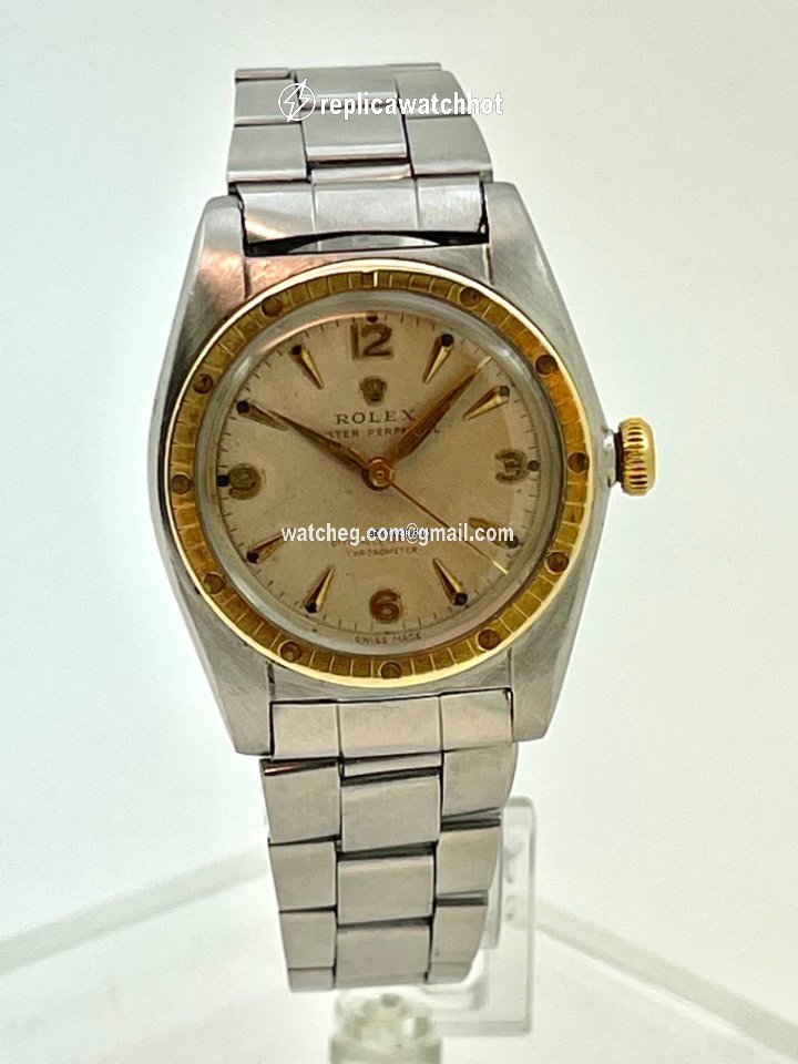 Rolex Mens watch Unisex Gold Steel Automatic 5015