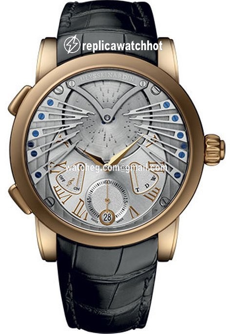 Ulysse Nardin Stranger Mens watch Unisex Automatic Rose gold 6902-125