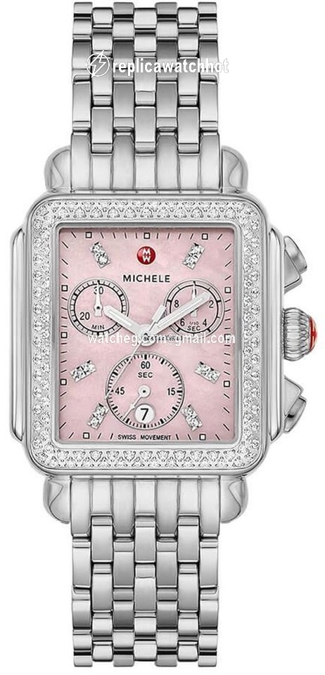 Michele Deco Womens watch Quartz Steel MWW06A000784