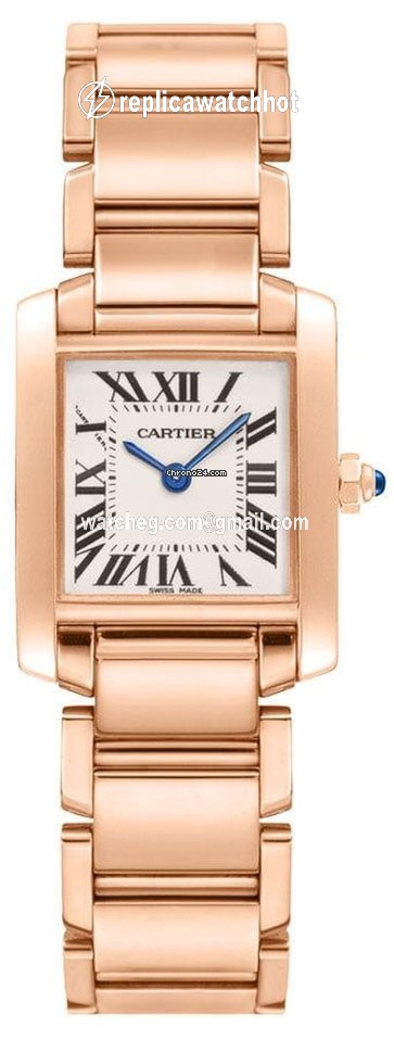 Cartier Tank Francaise Womens watch Quartz Rose gold WGTA0029